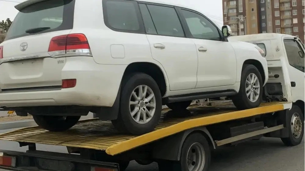 خدمات تخصصی کفی بر و امداد خودرو در محور هراز