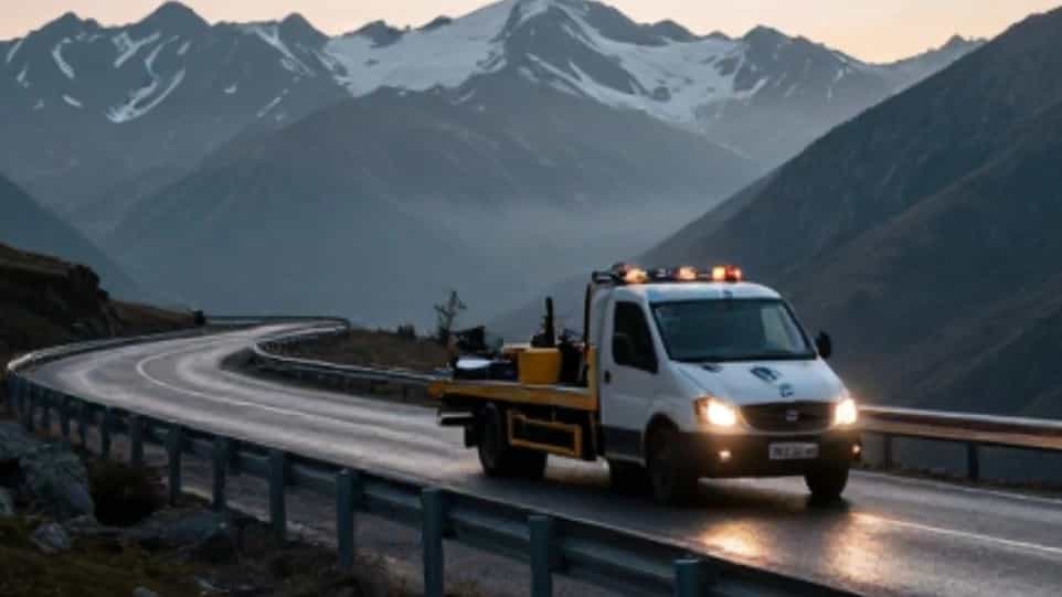 امداد خودرو و یدک کش قائم در جاده هراز  امداد فوری گردنه های رودهن تا آمل